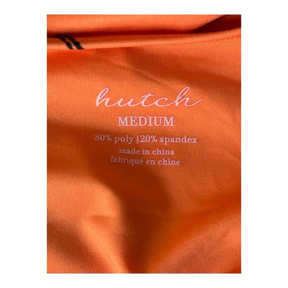 Hutch Louanne floral one piece swimsuit orange size Medium M - Picture 6 of 8